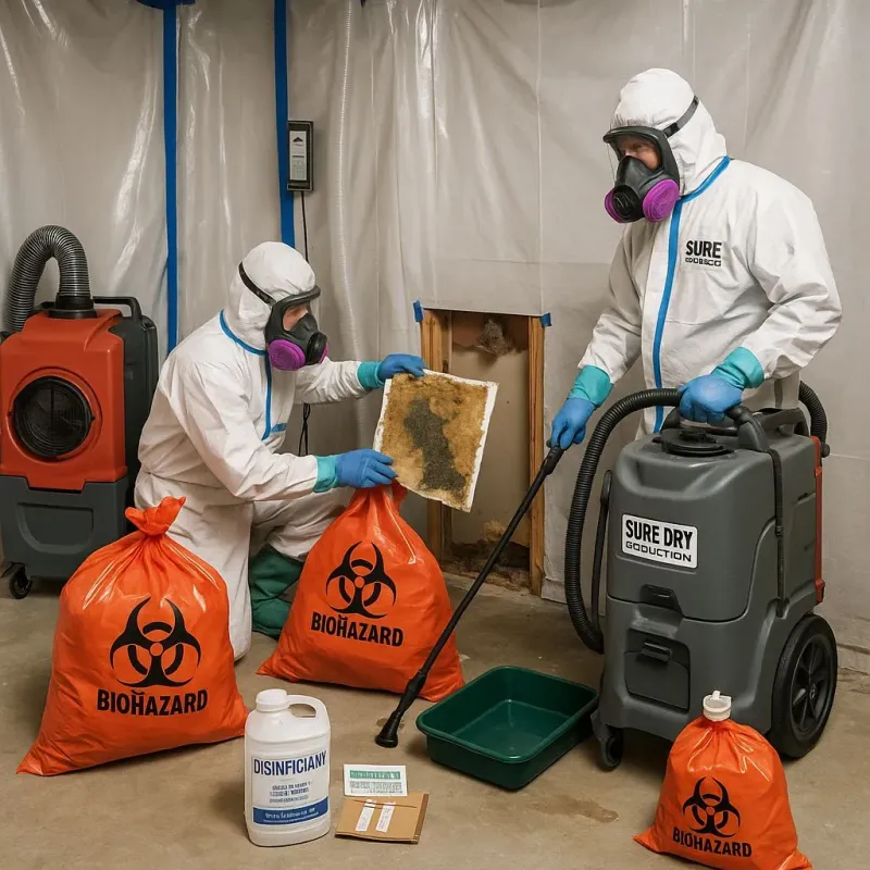 Contaminated Water Handling Protocols process in Potala Pastillo, PR